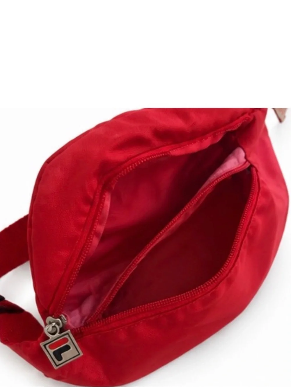 FILA Heritage Red Fanny Pack Belt Bag Waist Pack Adjustable Strap - Picture 5 of 5